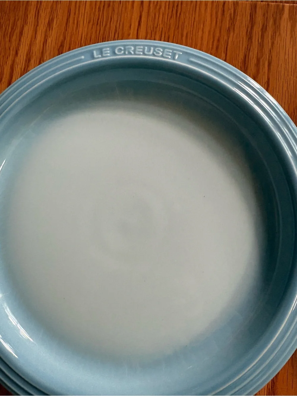 Le Creuset Coastal Blue 23cm Round Plate